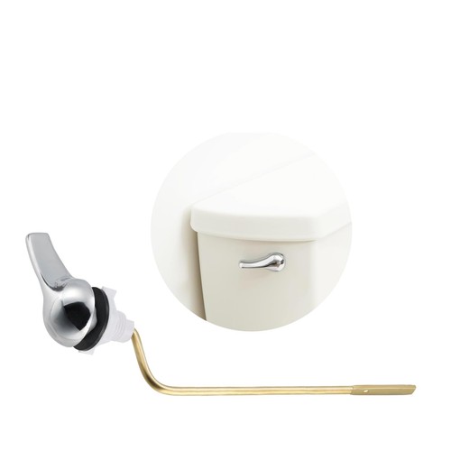 Universal chrome toilet handle - universal,