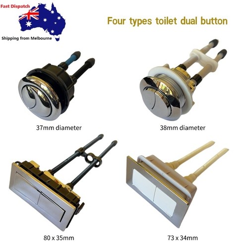 Replacement dual flush push - dual,
