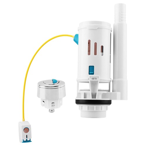 Dual flush toilet - flush, valve