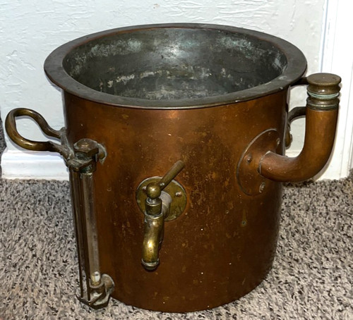 Antique copper hot water - antique,