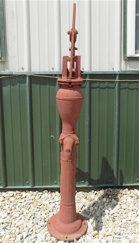 Well water pump - cast, iron