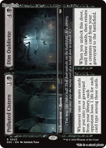 Magic polluted cistern dim - cistern,
